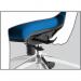 Teknik Office Ergo Plus Black Fabric 24 Hour Operator Chair Standard Black Nylon Base Rated up to 24 Stone Optional Arm Rests 9600BLK/R510