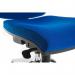 Teknik Office Ergo Plus Blue Fabric 24 Hour Operator Chair Black Ultra Pyramid Base Rated up to 24 Stone Optional Arm Rests 9600BL/R520