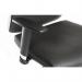 Teknik Office Ergo Plus Black Leather Look 24 Hr Operator Chair With An Aluminium Pyramid Base Rated up to 24 Stone Optional Arm Rests 9600PUBLK/R530