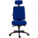 Teknik Office Ergo Plus Black Fabric 24 Hr Operator Chair With Black Ultra Pyramid Base Height Adjustable Comfort Arms 9700BLK/R520/0270