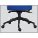 Teknik Office Ergo Plus Blue Fabric 24 Hour Chair Headrest Black Ultra Pyramid Base Rated up to 24 Stone Optional Arm Rests 9700BLU/R520