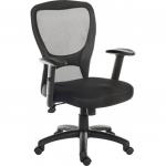 Teknik Office Mistral Executive Mesh Back and Matching Removable Padded Armrests MISTRAL2