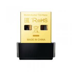 TP Link TP-Link Archer T2U Nano AC600 Nano Wireless USB Wi-Fi Adapter ARCHER T2U NANO TP08263