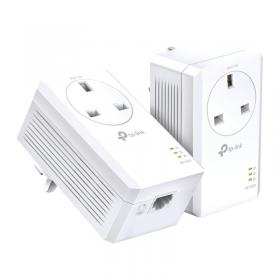 TP Link TP-Link AV1000 Gigabit Passthrough Powerline Starter Kit TL-PA7017P KIT TP08910
