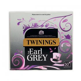 Twinings Earl Grey Envelope Tea Bags (Pack of 50) F12430 TQ10724