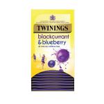 Twinings Blackcurrant and Blueberry Pack of 20 F14393 TQ53166