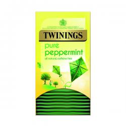 Cheap Stationery Supply of Twinings Pure Peppermint Herbal Infusion Tea Bags (Pack of 20) F09612 TQ82489 Office Statationery