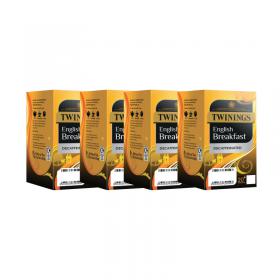 Twinings Decaffeinated English Breakfast Tea Bags (Pack of 80) F12423 TQ85337