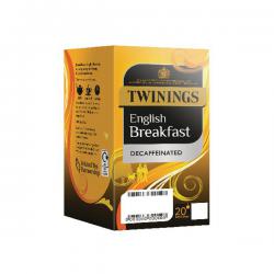 Cheap Stationery Supply of Twinings Decaffeinated English Breakfast Tea Bags 4x Packs of 20 F12423 TQ85337 Office Statationery
