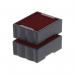 Trodat 64907 Replacement Ink Pad For Printy 4907 Red (Pack of 2) 110699