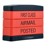 Trodat  3-in-1 Stampstack Mail - First Class - Airmail - Posted