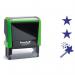 Trodat Printy 4912 Teachers Stamper for Marking - 2 stars and a wish, Imprint Area 45 x 17 mm - Violet Ink 119685