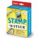 Trodats Stamp N Stick - Typo DIY Rubber Stamp - Create Your Own Custom Textile Stamp 175413