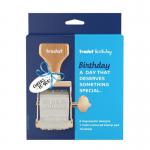 The Trodat Motivational Stamps Trodat Birthday Stamp Set is a collection of personalized stamps perfect for adding heartfelt messages to gifts and crafts. The set includes a variety of designs, including a heart, balloons, and a birthday cake, all in vibrant colors. The stamps are neatly organized in a compact box for easy storage and use.