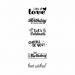 Trodat Birthday Stamp Set - Personalised Stamping for Heartfelt Birthday Gifts & Crafts 205142