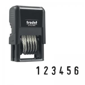 Trodat Printy 4846 Self Inking 4mm Numberer Stamp 6 Bands 211619