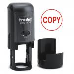 Trodat Printy 46019 Self-inking stamp - This stamp creates a circular impression featuring the word 'COPY' in red ink, perfect for use in the office.