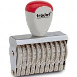 Trodat Classic Line 15410 Numberer - This stamp features 10 adjustable bands each with a character size of 4mm perfect for use at a large event. 54857