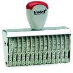 Trodat Classic Line 15412 Numberer - This stamp features 12 adjustable bands each with a character size of 4mm perfect for use at a large event. 54862