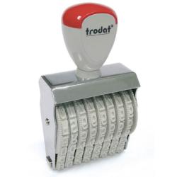 Cheap Stationery Supply of Trodat Classic Line 15910 Numberer - This stamp features 10 adjustable bands each with a character size of 9mm perfect for use at a large event. Office Statationery