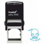 Trodat Classmates Education Stamp - Perfect for in the classroom, this self-inking stamp features the phrase 'VERY GOOD' alongside the image of a mous
