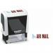 Trodat Office Printy Word Stamp AIR MAIL RedBlue Code 77244 77244
