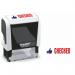 Trodat Office Printy Word Stamp CHECKED RedBlue Code 77254 77254