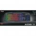 Trust GXT830-RW Avonn Wired Gaming Keyboard QWERTY US Black 22514 TRS22514