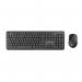 Trust TKM-350 Wireless Silent Keyboard and Mouse Set UK Black 24123 TRS24123