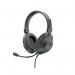 Trust Ozo Over Ear Wired Headset Flexible Microphone Black 24132 TRS24132