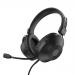 Trust HS-250 On-Ear USB Wired Headset Black 24185 TRS24185