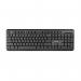 Trust TK-350 Wireless Silent Keyboard UK Black 24417 TRS24417