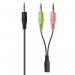 Trust HS-100 Chat Wired Headset Black 24423 TRS24423