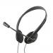 Trust HS-100 Chat Wired Headset Black 24423 TRS24423