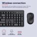 Trust TKM-360 Wireless Keyboard and Mouse Set Black 25358 TRS25358