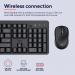 Trust TKM-360 Wireless Keyboard and Mouse Set Black 25358 TRS25358