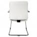 Teknik 1101WH Deco Cantilever White Chair 1101WH