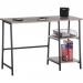 Teknik Industrial style bench desk Charter Oak Finish  5420032