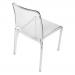 Teknik 6908TR Clarity stackable Clear Chairs (Pack of 4) 6908TR