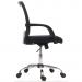 Teknik 6910BL Star Mesh White Back Chair 6910WH