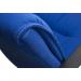 Teknik 6915 Milan Blue Fabric Exec Chair 6915