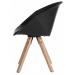 Teknik 6947 Pyramid Padded Tub Chair Black Pack of 2 6947BLACK