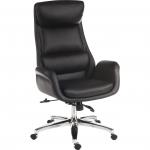 Teknik Ambassador Reclining Chair in Black 6949BLK