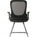 Teknik 6963 Flip Mesh Visitor chair black 6963