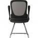 Teknik 6963 Flip Mesh Visitor chair black 6963