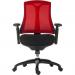 Teknik 6964BLK Rapport Mesh Executive Chair Red 6964RED