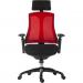 Teknik 6964BLK Rapport Mesh Executive Chair Red 6964RED