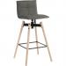 Teknik 6977 Grey Spin Barstool light wood 6977GREY