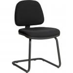 Teknik 9200BLK Ergo Visitor Black Fabric Chair 9200BLK