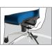 Teknik 9600BL R510 (2 LABELS REQUIRED) ErgoPlusBlue Chair and blk base 9600BLR510